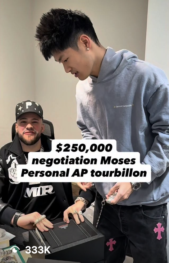 $250,000 Negotiation — Moses' Personal AP Tourbillon